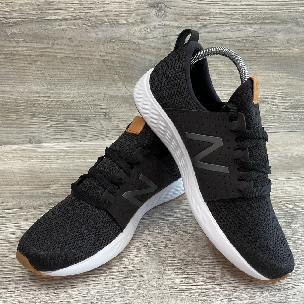 New Balance Fresh Foam Sport V1 Womens 9.5 B Black Running Shoes Sneakers NEW - Picture 4 of 16